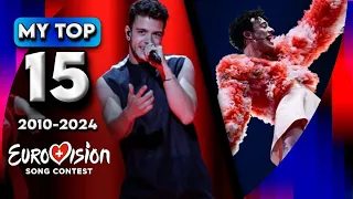 Switzerland In Eurovision - My Top 15 (2010-2024)