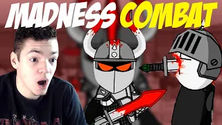 Madness Combat | The Mad Knight (REACTION)