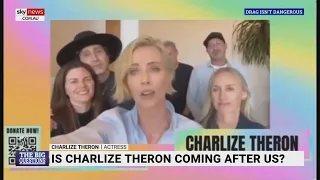 Charlize Theron threatens those who oppose drag queens dancing for kids