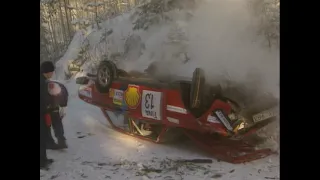 1996 Norwegian Rally Championship - Sigdals Rally Crash