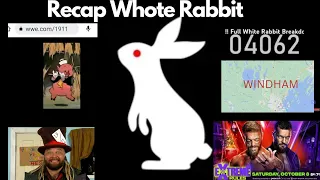 Recap of White Rabbit Clues from Saturday's LIVE October 1, 2022.
