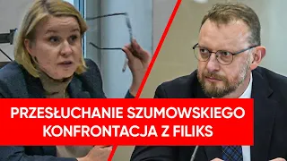 Przesłuchanie Szumowskiego. Pierwsze starcie z Filiks na komisji śledczej