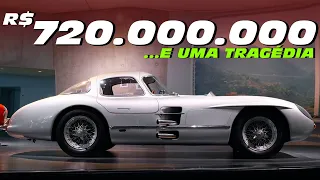 💸A TRAGÉDIA POR TRÁS DO CARRO DE R$ 720 MILHÕES – e outras estrelas no Museu da Mercedes-Benz