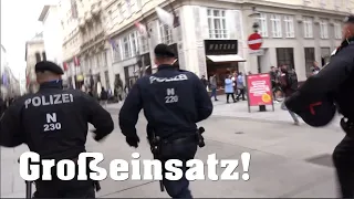 POLIZEI Großeinsatz in Wiener Innenstadt |03.10.2020