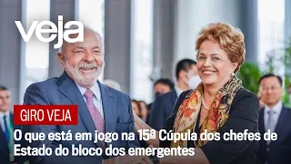 Lula e Dilma chegam à África do Sul com desafio de moeda comum aos Brics | Giro VEJA