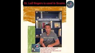 Listen to Dr  Leif Rogers; A victim of identity theft.