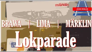 Lokparade H0 - meine Loks und Züge Märklin Brawa Lima Liliput
