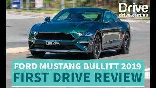 Ford Mustang Bullitt 2019 First Drive Review | Drive.com.au