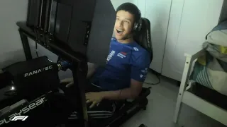 My Reaction To My First Ever Pole In F1 Esports