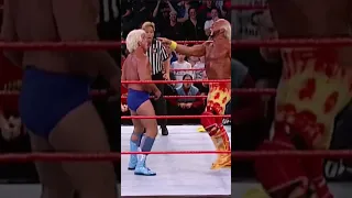 Hollywood Hulk Hogan defends The Undisputed Championship against Ric Flair
