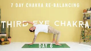 Chakra yoga for INTUITION & IMAGINATION - 7 Days of Chakra Balancing