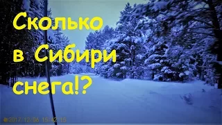 Снег и снег и опять снег !