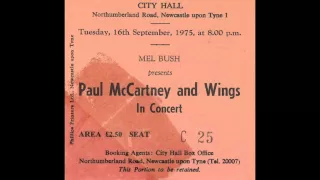 Wings Over Newcastle (September 16th, 1975)