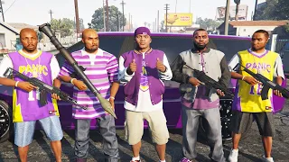 Franklin And Lamer Face Biggest Gang War With Ballas Gang  || GTA 5