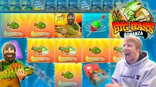 BIG BASS BONANZA SLOT BONUS GOES CRAZY!