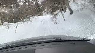 Touareg going through the snow part 2/2