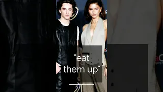 Zendaya and Timothée Chalamet challenging love scenes filming #shorts #zendaya #timothéechalamet