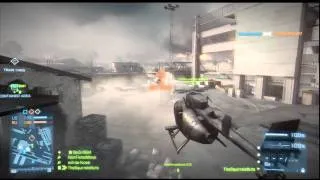 Battlefield 3 - Little Bird Tactics and Flying Techniques Noshahr Canals PS3 HD