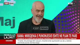 "Paga mesatare në sektorin publik 900 Euro në Qershor", Rama: Të rrisim mbështetjen për pensionistët