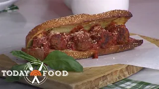 Garlic bread meatball subs: Get Alex Guarnaschelli's recipe!