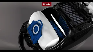Vacuum cleaner Classic C1 - Inserting the motor protection filter correctly I Miele