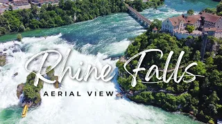 Rhine Falls in 4K : Aerial Adventure of DJI Mini 2 |  Cinematic Video | Switzerland from Above