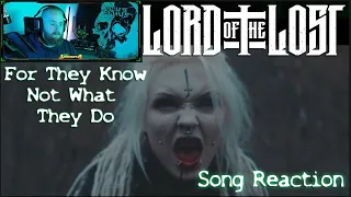 LORD OF THE LOST - For They Know Not What They Do (Song Reaction)