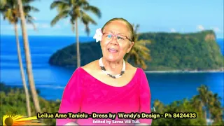 Tuesday 9 April News From Samoa - Leilua Ame Tanielu & Savea Vili Tuli=Samoa Entertainment Tv.