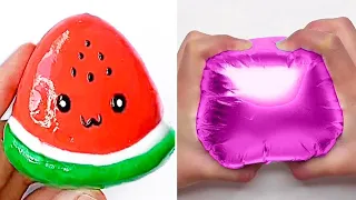 Satisfying Slime ASMR No Music Videos - Relaxing Slime #191