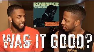 THE WEEKND "REMINDER" REMIX FT. YOUNG THUG AND A$AP REVIEW AND REACTION #MALLORYBROS 4K