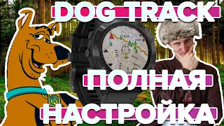 Как настроить функцию Dog Track отслеживание собаки на часах Garmin? Все фенкции и меню! Инструкция!