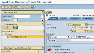 How to create an SAP workflow  - Create Task (Part 1 of 4)