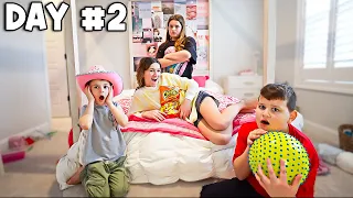 LAST TO LEAVE OUR SISTERS ROOM!! (Bad Idea) | JKREW