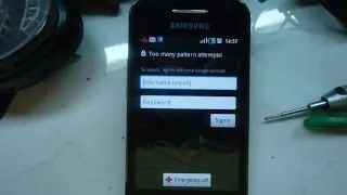 Samsung Galaxy Ace S5830i hard reset