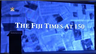 Prime Minister officially launches the Fiji Times book, 'THE FIJI TIMES AT 150'