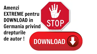 Stop Download !! Amenzi Extreme pentru Download in Germania Drepturile de autor in Germania.