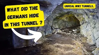 Unreal tunnels found on German WW2 Atlantic Wall location. INCREDIBLE !