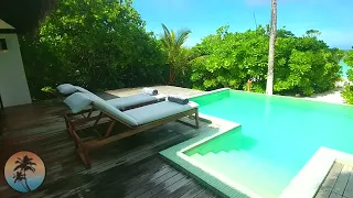 NOKU Maldives 🌴 Beach Villa with POOL 🏊 | Maldives Arena | HD Room TOUR