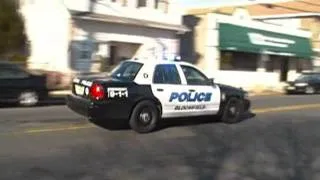 Bloomfield New Jersey  Police Car Responding Code 3