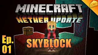 Skyblock, But It's in the NETHER - 1.16 Nether Skyblock Ep. 01