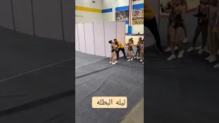 من اجمل لحظات بطوله الجمهوريه جمباز الايروبيك