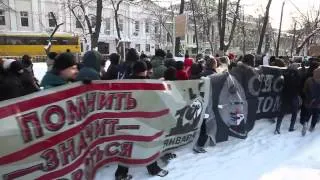 Антифашистское шествие в Москве