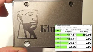 Kingston SSD A400 2.5" SSD | review, unpacking, test, benchmark & specs