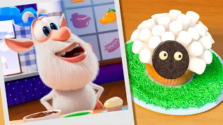 Booba 🍬 Food Puzzle: Marshmallow Sheep 🐑 Funny cartoons for kids - Booba ToonsTV