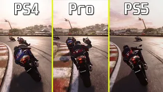 RiMS Racing PS4 vs PS4 Pro vs PS5 Graphics Comparison