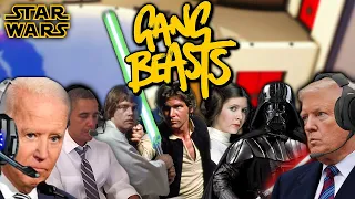 US Presidents Play Gang Beasts (StarWars Edition)