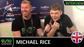 UNITED KINGDOM EUROVISION 2019: Michael Rice - 'Bigger Than Us' (INTERVIEW) | Tel Aviv 2019