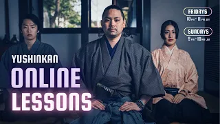 SIGN UP NOW to Learn Katana Skills with Shogo [Yushin Ryu Iai Online Lessons]