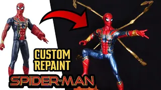 Custom IRON SPIDER | Escultura Spiderman | Sculpture Timelapse