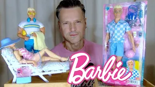 Big Changes for Barbie 2023 Movie Beach Ken Doll Core Unboxing Review Comparison Podcast HPL72 HPL74